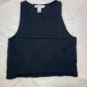 cropped halter top